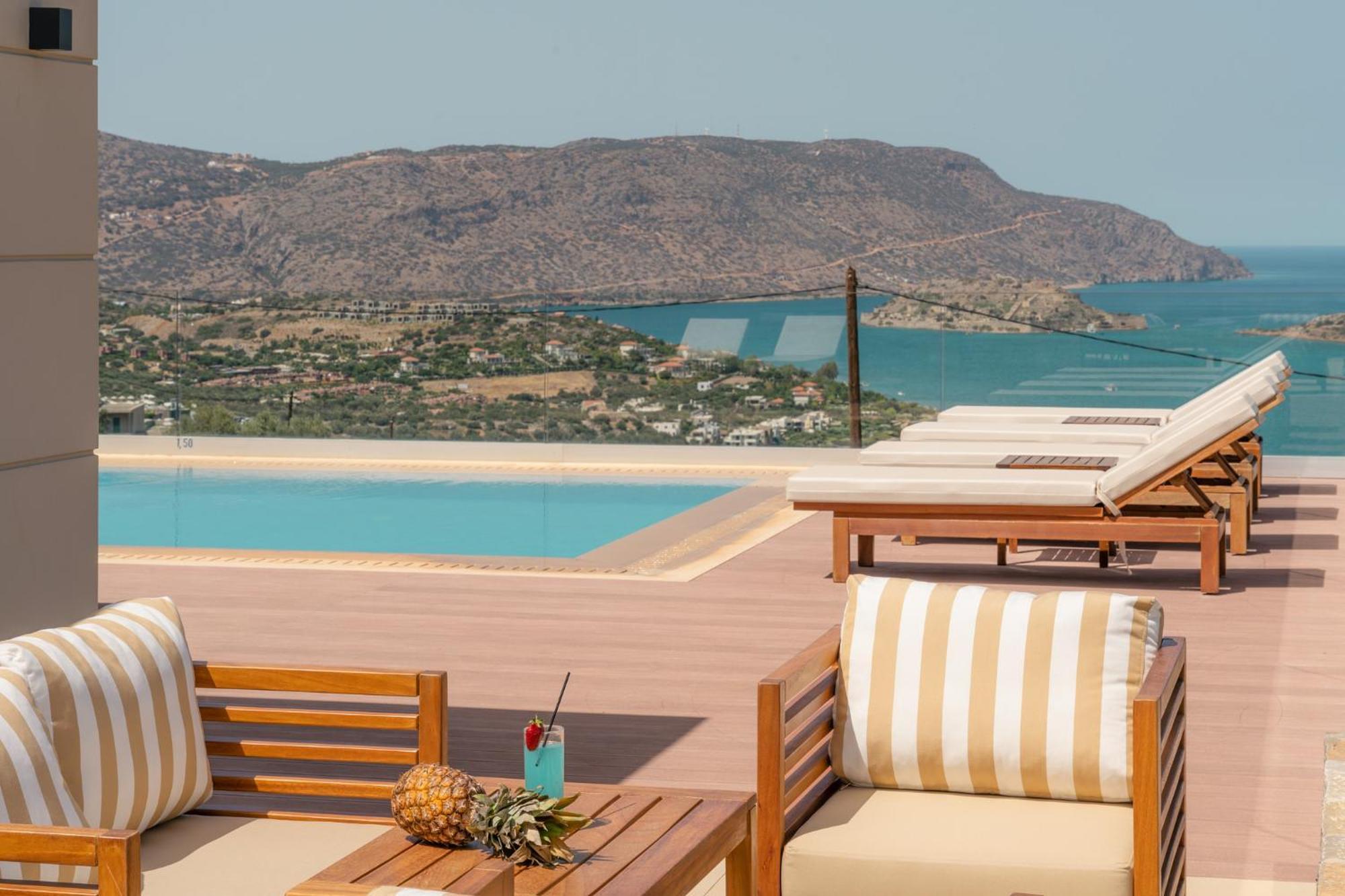 Elounda Panorama Villa Exterior foto