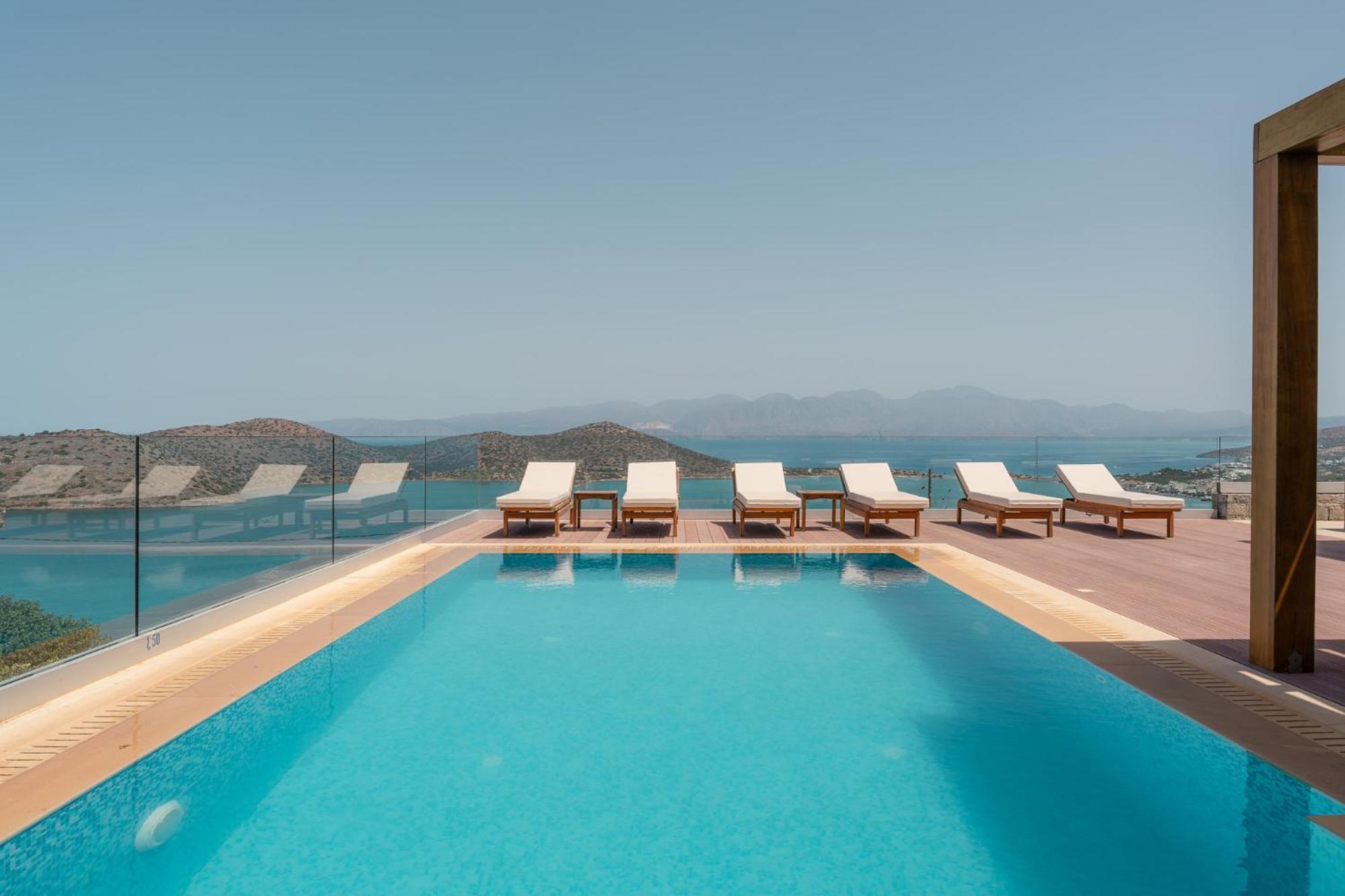 Elounda Panorama Villa Exterior foto